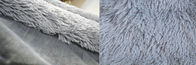 Double Layer Warm Fake Fur Blanket , Luxury Sherpa Throw Blanket For Bed / Sofa