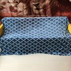 Queen Size / King Size Flannel Fleece Blanket Knitted High Density For Home Textile
