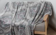 LongWell Bulk Flannel Blankets Solid Color Lightweight Skin Friendly 220*240CM