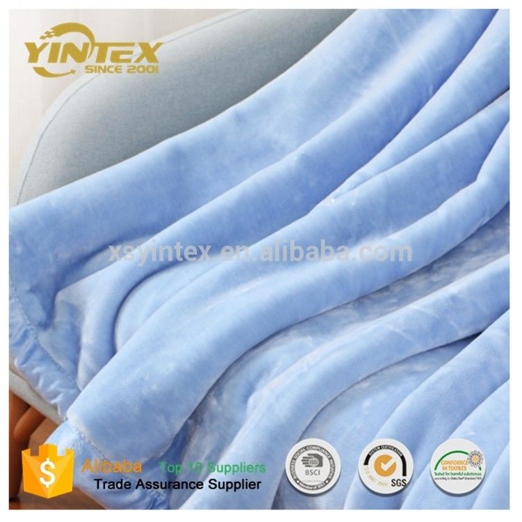 Comfortable Flannel Plush Blanket For Bedding Sofa Throws OEM / ODM Service